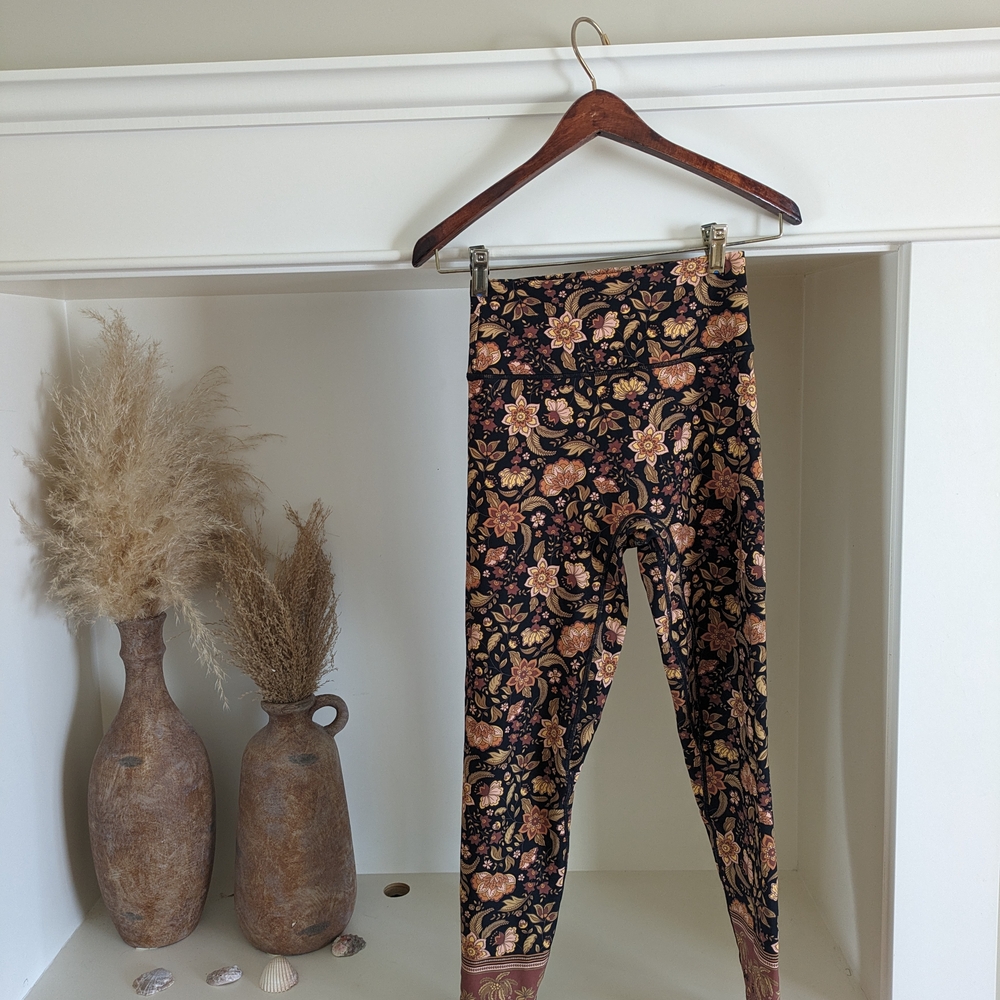 Floral Patterned Leggings